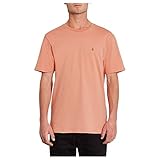 Volcom Herren Bio-Baumwolle T-Shirt ~ Steinrohlinge orang
