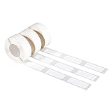 Ruellison Geeignet für D30 Etiketten Drucker WeiiEs Selbst Klebendes Etiketten Papier (12 Mm X 30 Mm) Etikett/Rolle, 3 R