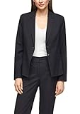 s.Oliver BLACK LABEL Damen Blazer aus Viskosemix Navy 44