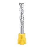 Hozly Auf- und Abschnittfräser für Holz, 8 x 42 mm, 2-schneidig, Holzbearbeitung, Fräser-Bits für Holz, PVC, MDF, Kunststoff, CNC-H