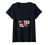 Damen cool Tilted League lol merch of Legends tiltproof gamer T-Shirt mit V