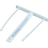 BANKERS BOX 00895 Archivclip, 85 mm, 100% recycelt, 100 Stück, weiß