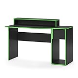 Vicco Gaming Desk Schreibtisch Kron Gamer PC Tisch Computertisch Bürotisch Set (Computertisch Set 2)