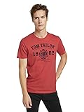 TOM TAILOR Herren T-Shirt mit Log