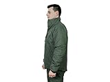 BE-X Frontier One Midlayer/Unterzieh- Anorak, Winddicht und Wasser- & schmutzabweisend - Olive, Größe:M