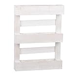 Nature by Kolibri Deko Paletten Pflanzkasten, Blumenkasten Wanddeko H