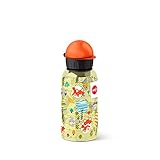 EMSA 518124 KIDS TRITAN Trinkflasche | Kids Fox | 0,4 Liter |100 % dicht | hygienisch | spülmaschinenfest | perfekt für Kita und S