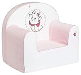 BabyCalin Petit Fauteuil Enfant Droit Déhoussable Classic Les Aristochats Sessel, Disney Marie, Polyester, Mehrfarbig, 1 Unité (Lot de 1)