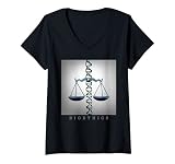 Damen Bioethik T-Shirt mit V