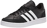 adidas Herren Grand Court Se Racquetball-Schuh, Schwarz/Weiß/Taubengrau, 42 EU