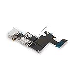 Ladebuchse Kompatibel Für iPhone 6 Dock Connector Antenne Audio Jack Flex Mikrofon Weiß