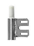SN-TEC Türband Rahmenteil Edelstahl matt V 8100 WF für Stahlzarge, mit Gleitlager, Rolle 15mm, Dorn 10mm (10 Stück)