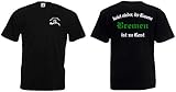Bremen Herren T-Shirt kniet nieder Ihr Bauern Schwarz S