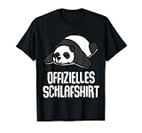 Offizielles Schlafshirt Pyjama Pandabär Bär Panda Geschenk T-S