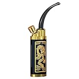 Wasserhaare Tragbare Wasserheizhaken Shisha Shisha-Filterrohr Herren Zigarettenhalter Hukahn-Rohrpfosten-Tabak-Schnitt Tabak-Spezial-vollständiger Satz dicker und dünner Tabak-Tabak-Tabak-Drei-Verw