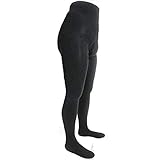 Shimasocks Herren Strumpfhose mit Eingriff - Baumwollstrumpfhose für Männer - auch Übergrößen, Farben alle:anthrazit, Größe:54/56