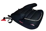 HiTS4KiDS AZKFZ065 Kindersitzerhöhung mit ISOFIX und GURTFIX, Auto-Sitzerhöhung, Kindersitz, 15-36 kg, circa 3-12 Jahre, Gruppe 2-3, ECE R44/04 geprüft, schw