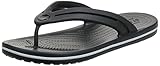 crocs Unisex-Erwachsene Crocband Flip Flop Zehentrenner, Schwarz, 36/37 EU