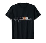 Drei Ziegen Heartbeat Goat Love T-S