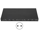 4K HDMI Splitter 1 in 8 Out, 1x8 Monitore Video Splitter Unterstützung Ultra HD 1080P 4K Plug And Play 1x8SP HDMI Splitter Kompatibel mit HDCP 1.4 und HDMI 1.4 für TV Computer DVD Projecto(#1)