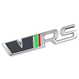 Dsycar 3D-Metall-VRS-Logo für Skoda Fabia Octavia MK2 Rapid Spaceback Superb Yeti R