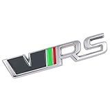 Dsycar 3D-Metall-VRS-Logo für Skoda Fabia Octavia MK2 Rapid Spaceback Superb Yeti R