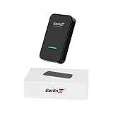 Carlinkit 3.0 Wireless CarPlay Adapter für werkseitig verkabelte CarPlay-Fahrzeuge, rotes UI-Interface-Upgrade, kompatibel mit Audi/ Porsche/Volvo/Mercedes/VW/KIA/Hyundai, Online-Upgrade, IOS15