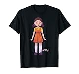 Squid Game Doll Logo T-S