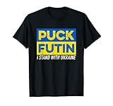 Puck Futin I Stand With Ukraine Lover Ukrainian German T-S