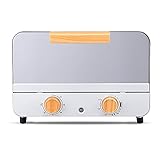 JJINPIXIU 12L Elektrobackofen, Vertikaler Umluft-Toaster, Multifunktions-Elektrobackofen, Haushalts-Elektrobackofen, Edelstahl, Antihaft-Innenraum, Geeignet Für Pommes Frites, Pizza, Hühnchen,