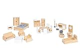 Puppenhausmöbel-Set von Pinolino, 20tlg