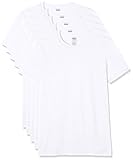 Gildan Herren 64000 T-Shirt, weiß, L (5er Pack)