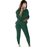 ZYUD Damen Strickkleid Strickpullover Zweiteiliger Anzug Pullover Oberteil und Midi Strickrock High Waist Bodycon Rock 2 Stück Set Midikleid Pulli Sweater Loungewear Anzug Damen Sweatshirt S