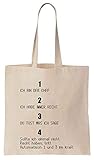 Finest Prints 1. Ich Bin Der Chef 2. Ich Habe Immer Recht 3. Du Tust Was Ich Sage 4. Sollte Ich Einmal Nicht Recht Haben, Tritt Automatisch 1 Und 3 Im Kraft! Cotton Canvas Tote Bag