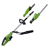 BRAST Akku Gartengerät 40V Hochentaster 12 Modelle zur Auswahl Rasenmäher Heckenschere F