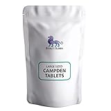 Campden Tabletten – Große Tablettengröße – für Heimbrauen Sterilisation & andere Anwendungen (25 Tabletten)