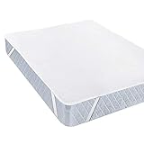 Aishces Matratzenschoner Wasserdicht 160 x 200 cm Matratzenauflage Atmungsaktive, ohne Knistern Matratzenschutz ( 1er Set)