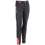 HKM Erwachsene REIT-Love Minnie Hose, Grau, 104