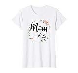 Damen Mom to be werdende Mama Schwangerschaft schwanger Baby T-S