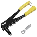 Wrenches£¬Tangpingsi 10 Inch Single Handle Manual Riveter Gifts for DIY Enthusiasts to Car Mechanics Works Great for Fastening Metal Plastic Sp