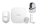 HIKVISION-LGD8008-HG LAN WLAN GSM (GPRS App-Push/SMS/Anruf) Alarmanlage mit Kamera Auto. Alarmvideo vor nach Alarm 868MHz 2 Weg EN50131-2 deutsche Version Supp