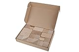 Lobito Spielzeuge Naturholz-Blockset | 30-teiliges Entwicklungsspielzeug für bildschirmfreies kreatives Spielen | Klötze & Bauen | Ungiftiges Buchenholz Made in EU | Junge Mädchen | 1 2 3 4 J