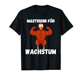 Masthuhn für Wachstum Fitness Bodybuilding Kleidung Eiweiß T-S