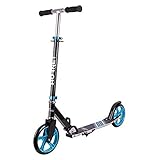 Hornet Unisex Jugend Scooter Roller 200 Kickscooter, schwarz/blau, 200