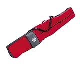 OLEIO Snowboardtasche, Sport Tasche,Snowboardbag, rot/grau, Unisex, top Q
