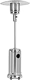 LSDRALOBBEB Terrassenstrahler Infrarot Heizstrahler Terrassenheizer Edelstahl-Terrassenheizer Gewerblicher Terrassenheizer 46.000 BTU Propanheizer Gewerblich und Wohnen 88-Zoll-Bodenständer mit Rad 9