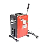 ECUTEE 650W Elektrisch Betriebenes Reinigungsmaschine GQ-180 Allround Rohrreinigungsgerät 400 U/min Rohrreiniger Abflussreiniger mit Spirale, Hochdruckreinigungsmaschine für 20-130mm Ab