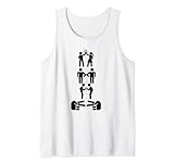 HIGH FIVE, ELBOWS, BUMPS, DUCES Design für nonverbale Grüße Tank Top