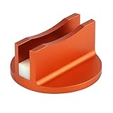 Cloudbox Wagenheber-Adapter Aluminium gerillte magnetische Wagenheber-Unterlage Wagenheber-Adapter (Orange)