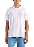 Levi's - Kurzarm-T-Shirt SS Relaxed 16143-0477 EN Farbe Weiß - Herren-T-Shirt, weiß, M
